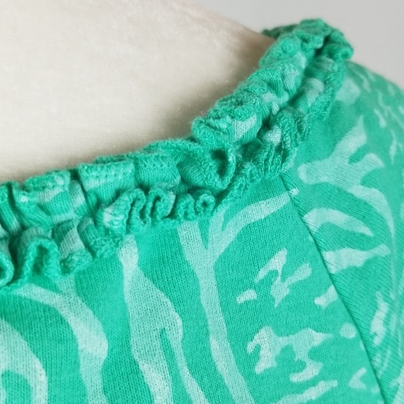 Fresh Produce Green & White Shirt - Picture 7 of 8